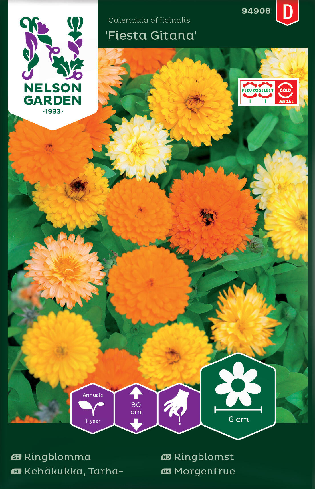 Ringblomma 'Fiesta Gitana'